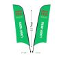 12' Wave Custom Replacement Banner - Double Face